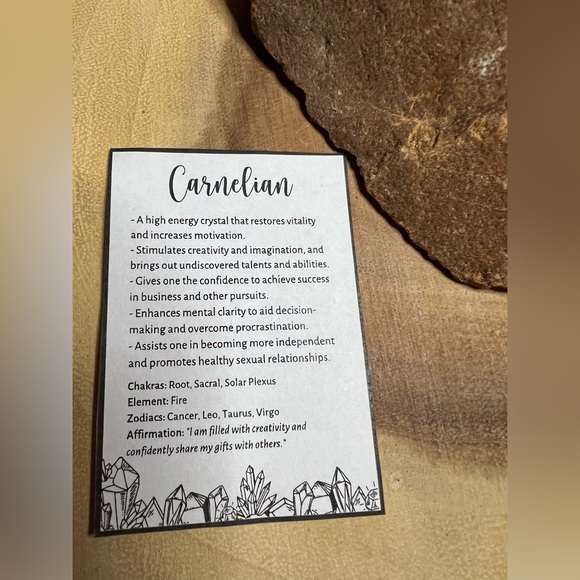 Blood red carnelian heart necklace. - Picture 2 of 7